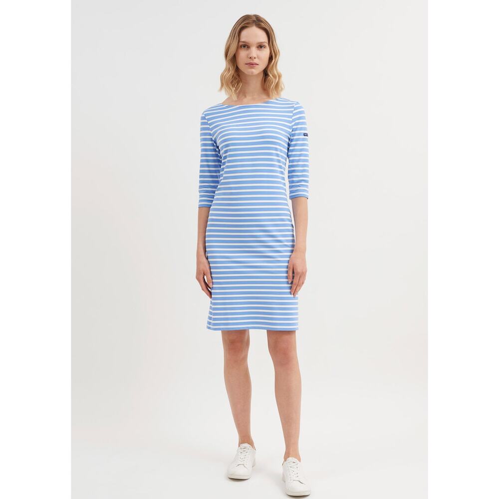 Saint James Propriano Nautical Stripe Dress Sz 8